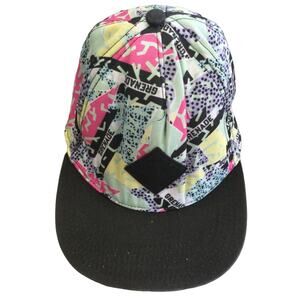 Grenade Graffiti Snapback Hat Adult One Size Flat Billed Baseball Cap